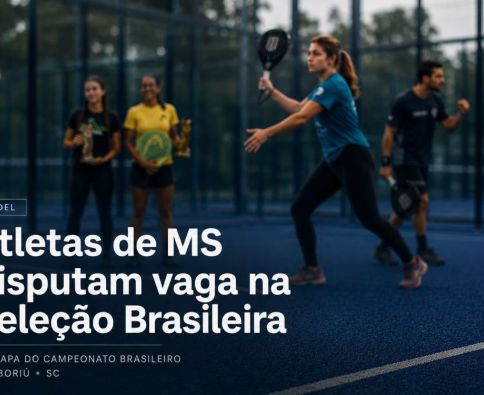 MS NA DISPUTA POR VAGA NA SELEÇÃO BRASILEIRA DE PADEL 